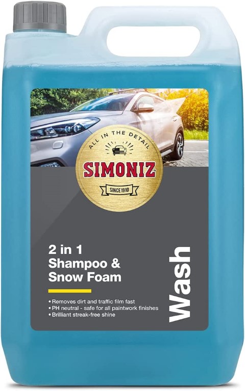 Simoniz 2 in 1 Shampoo & Sno Foam (2 Lit.)