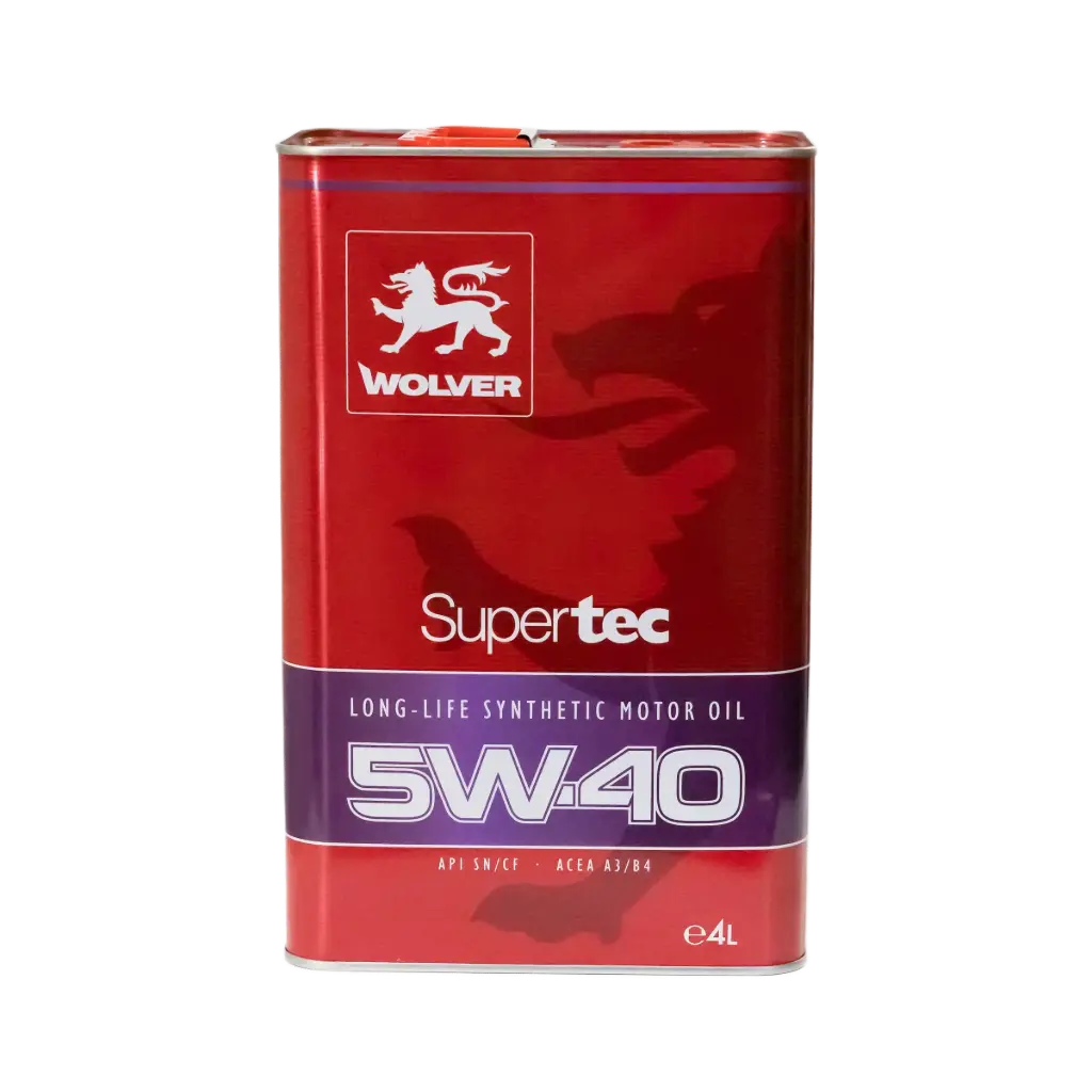 [WOLV5W4001] Wolver Supertec 5w40 (4Ltr)
