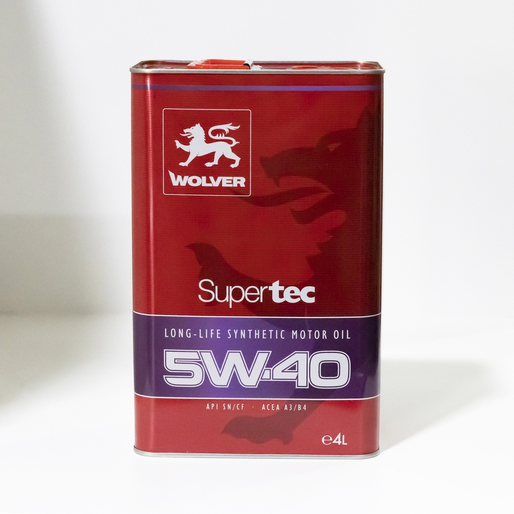 Wolver Supertec 5w40 - 4Ltr