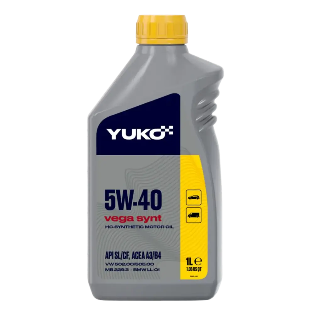 Yuko Vega Synt 5w40 (1Ltr)