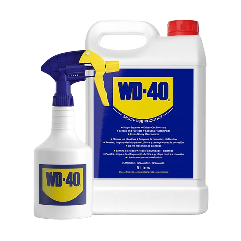 WD-40 Bulk Container With spray Bottles (5ltr)