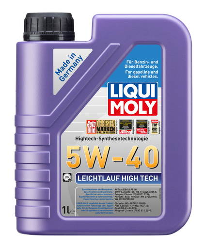 [2328] Liqui Moly Leichtlauf High Tech 5w40 (5Ltr)