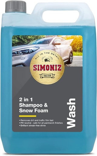 [SSSF] Simoniz 2 in 1 Shampoo & Sno Foam (2 Lit.)