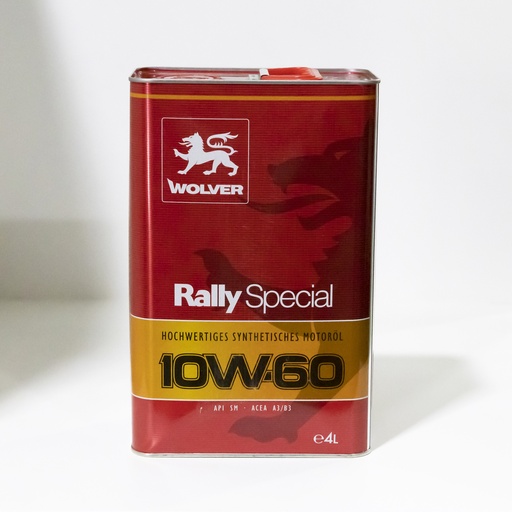 [WOLV10W6010] Wolver Rally Special 10w60 - 4Ltr