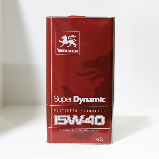 [WOLV15W405L] Wolver Super Dynamic 15w40 (5Ltr)