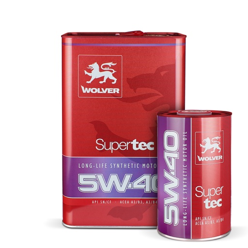 [WOLV5W4003] Wolver Supertec 5w40 - 5Ltr