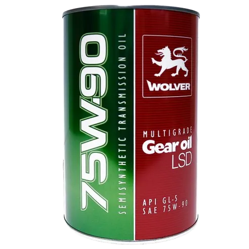 [WOLV75W90LSD] Wolver Gear Oil LSD 75w90 (1Ltr)