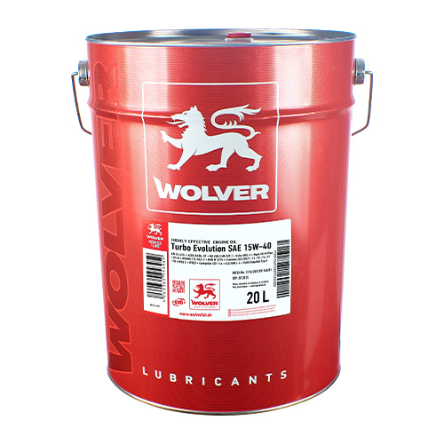 [WOLVTUREVOT15W4020L] Wolver Turbo Evolution 15w40 (20Ltr)